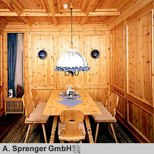 Rustikales Holzzimmer